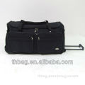 600D PVC trolley duffle bags with wheels